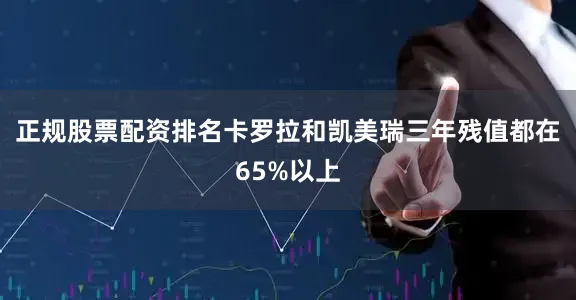 正规股票配资排名卡罗拉和凯美瑞三年残值都在65%以上