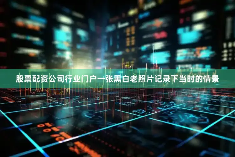 股票配资公司行业门户一张黑白老照片记录下当时的情景